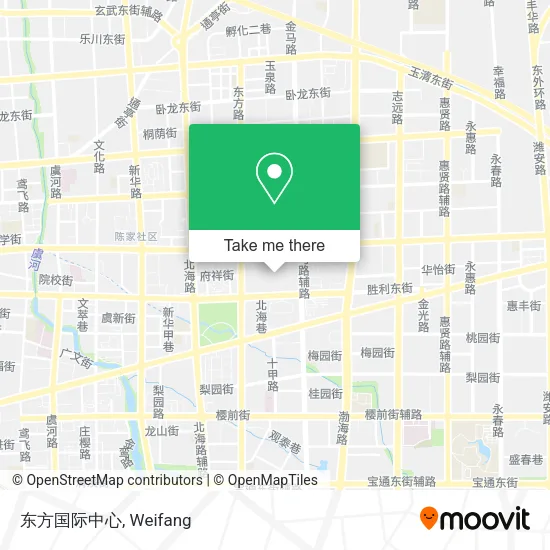 东方国际中心 map