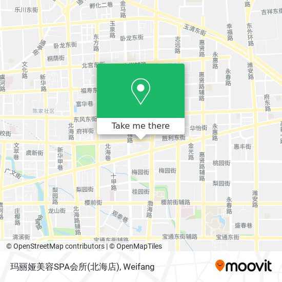 玛丽娅美容SPA会所(北海店) map