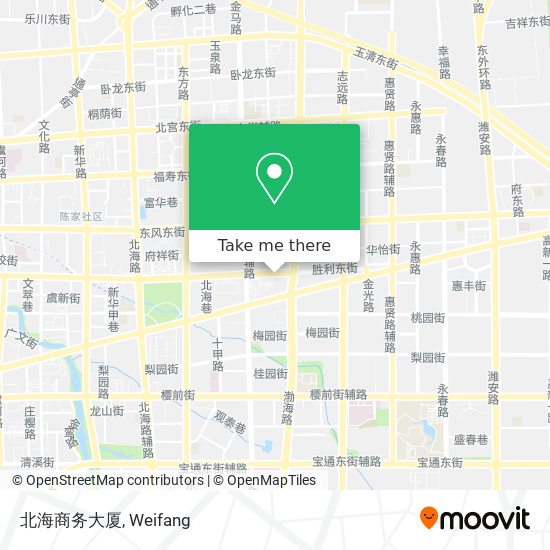 北海商务大厦 map