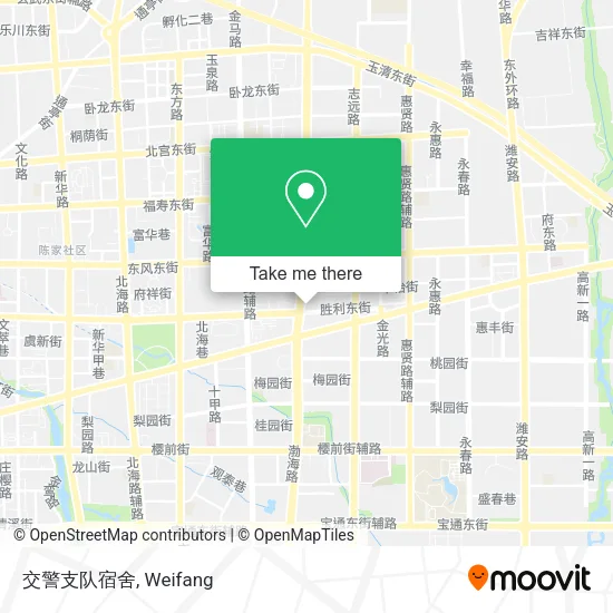 交警支队宿舍 map