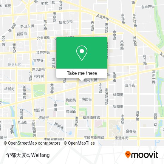 华都大厦c map