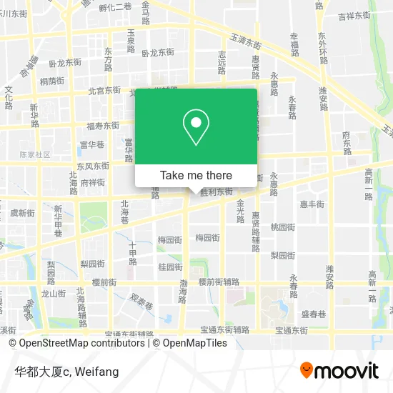 华都大厦c map