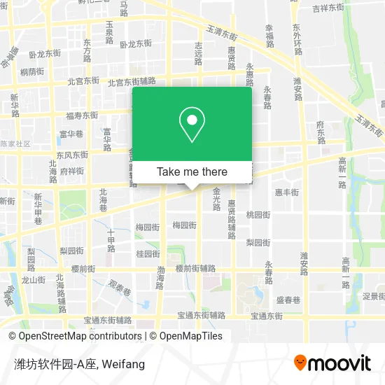 潍坊软件园-A座 map