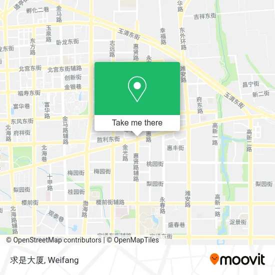求是大厦 map