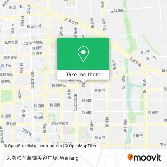 凤凰汽车装饰美容广场 map