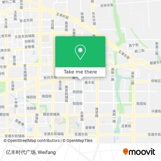 亿丰时代广场 map