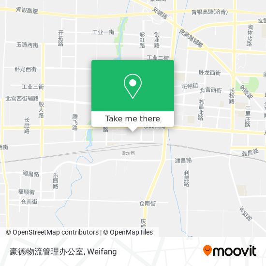 豪德物流管理办公室 map