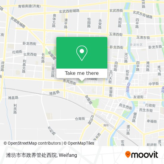 潍坊市市政养管处西院 map
