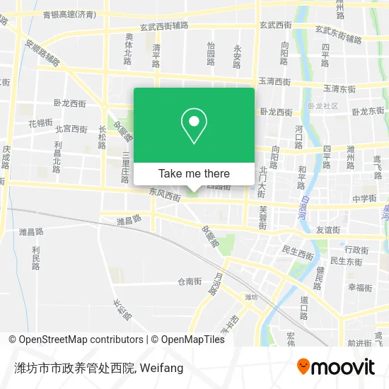 潍坊市市政养管处西院 map