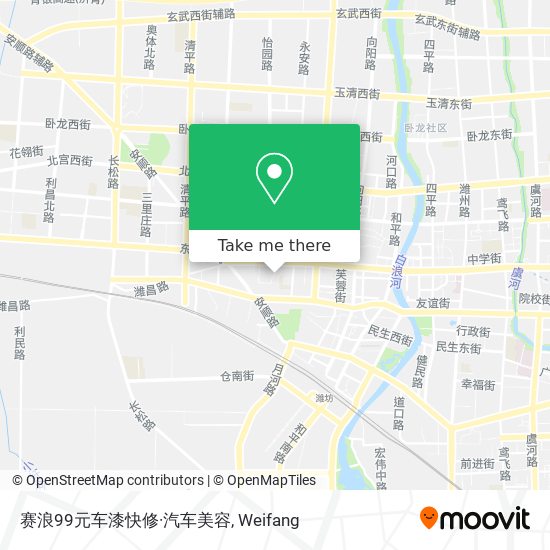 赛浪99元车漆快修·汽车美容 map