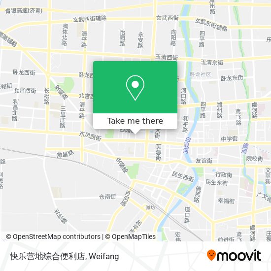 快乐营地综合便利店 map