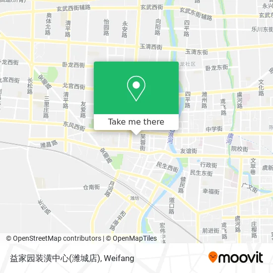 益家园装潢中心(潍城店) map
