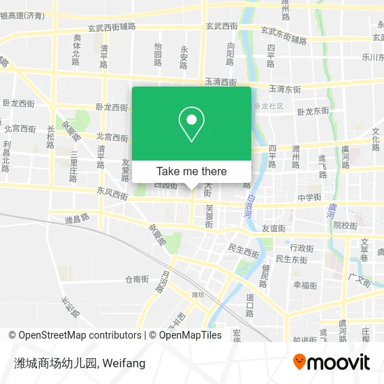 潍城商场幼儿园 map