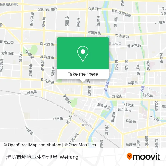 潍坊市环境卫生管理局 map