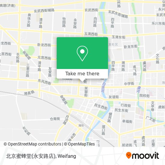 北京蜜蜂堂(永安路店) map