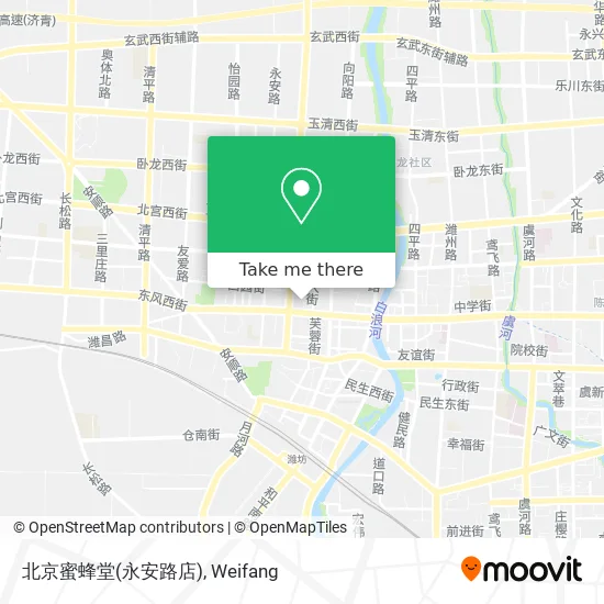 北京蜜蜂堂(永安路店) map