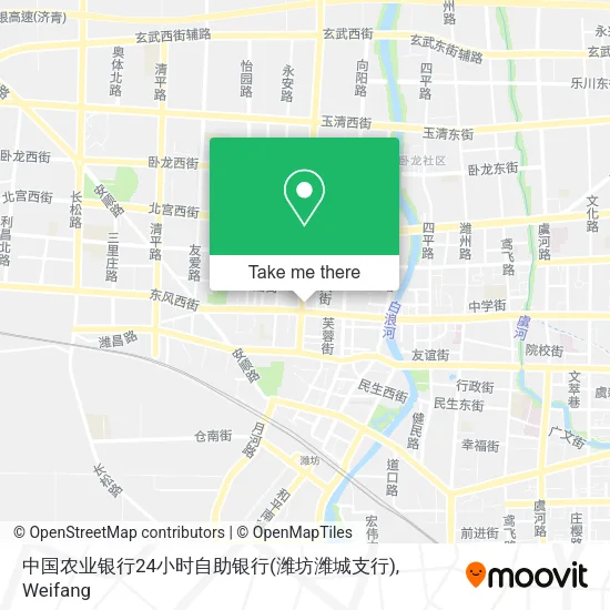 中国农业银行24小时自助银行(潍坊潍城支行) map