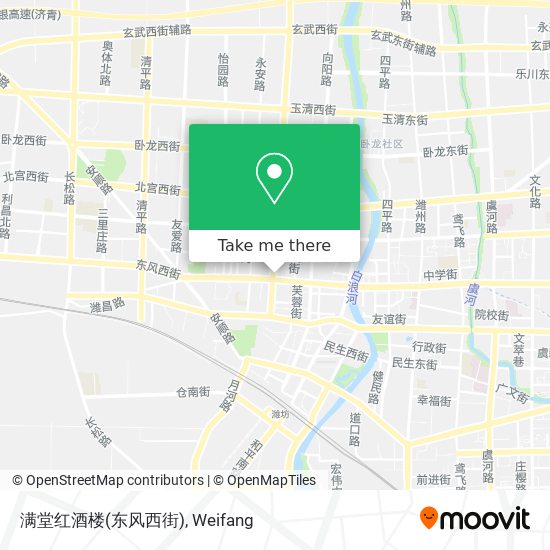 满堂红酒楼(东风西街) map
