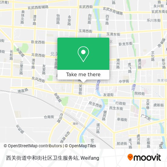 西关街道中和街社区卫生服务站 map
