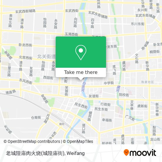 老城隍庙肉火烧(城隍庙街) map