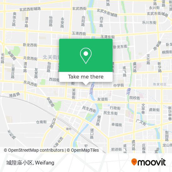 城隍庙小区 map