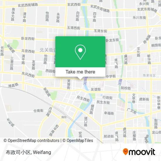 布政司小区 map