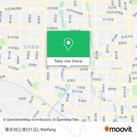 重庆鸡公煲(V1店) map