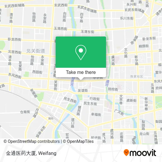 金通医药大厦 map