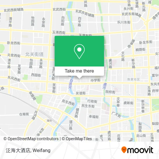 泛海大酒店 map