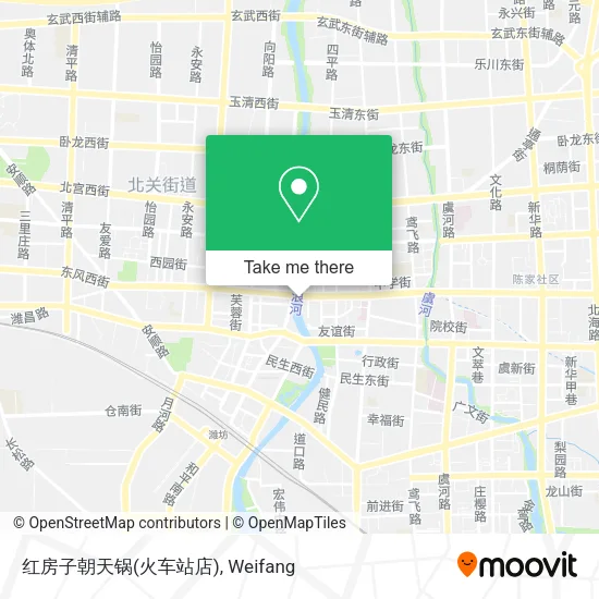 红房子朝天锅(火车站店) map