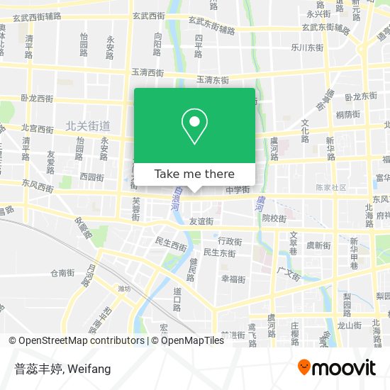 普蕊丰婷 map