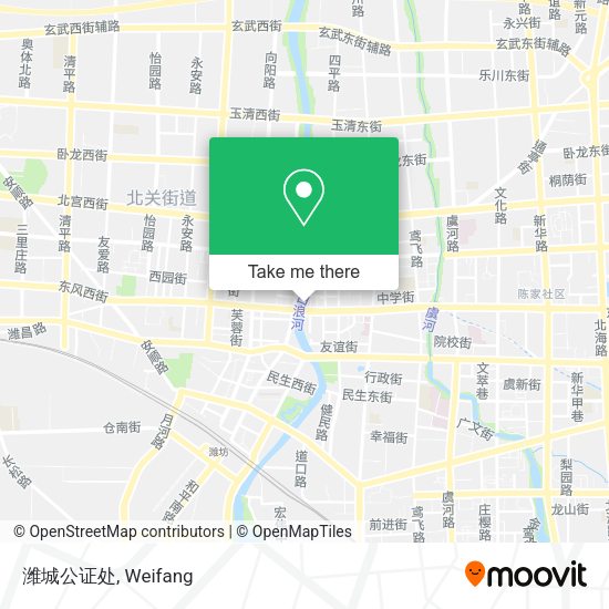 潍城公证处 map