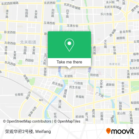 荣观华府2号楼 map