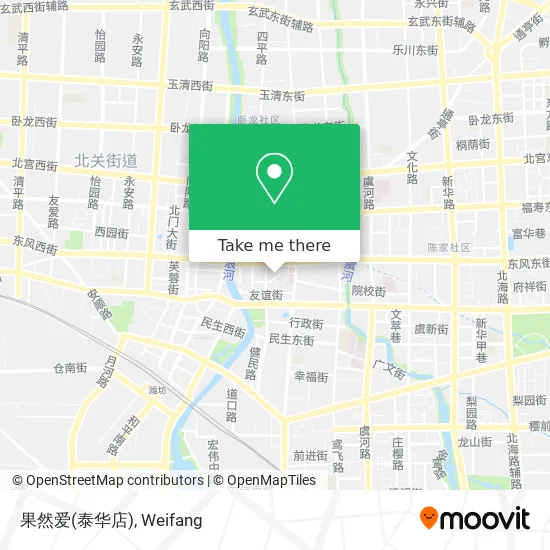 果然爱(泰华店) map