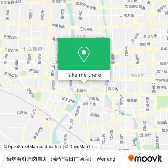 佰烧海鲜烤肉自助（泰华假日广场店） map