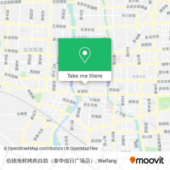 佰烧海鲜烤肉自助（泰华假日广场店） map