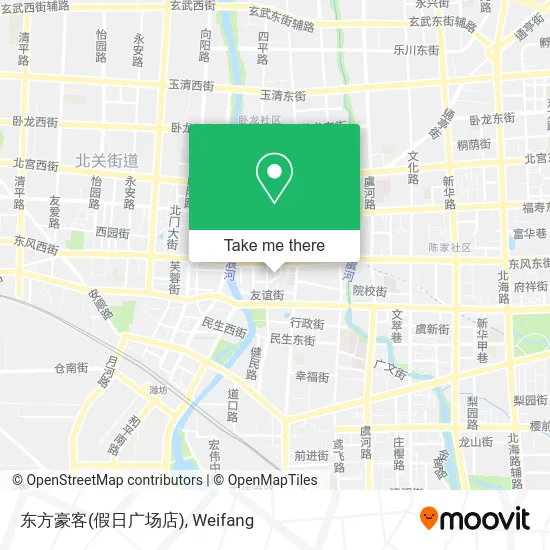 东方豪客(假日广场店) map