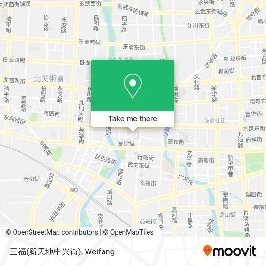 三福(新天地中兴街) map