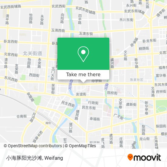 小海豚阳光沙滩 map