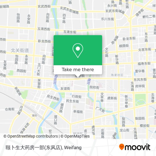 颐卜生大药房一部(东风店) map