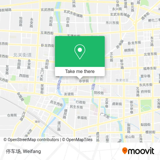 停车场 map