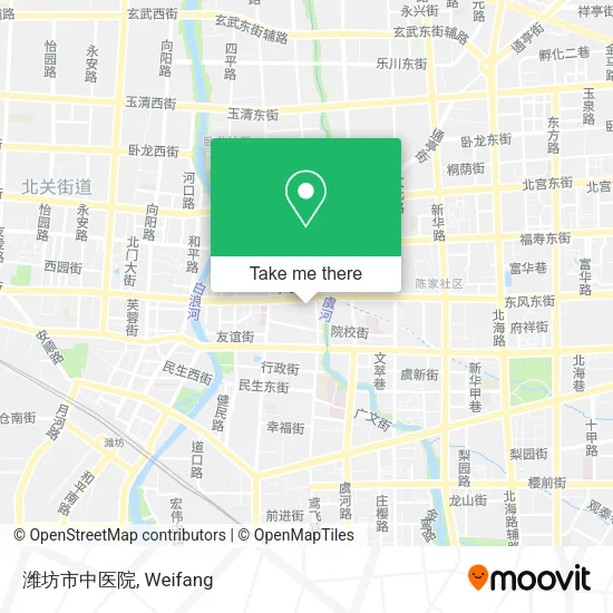 潍坊市中医院 map