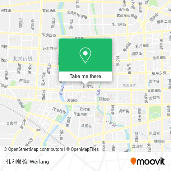 伟利餐馆 map
