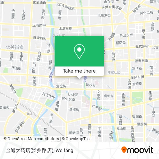 金通大药店(潍州路店) map