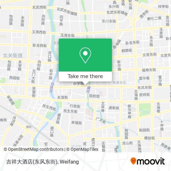 吉祥大酒店(东风东街) map