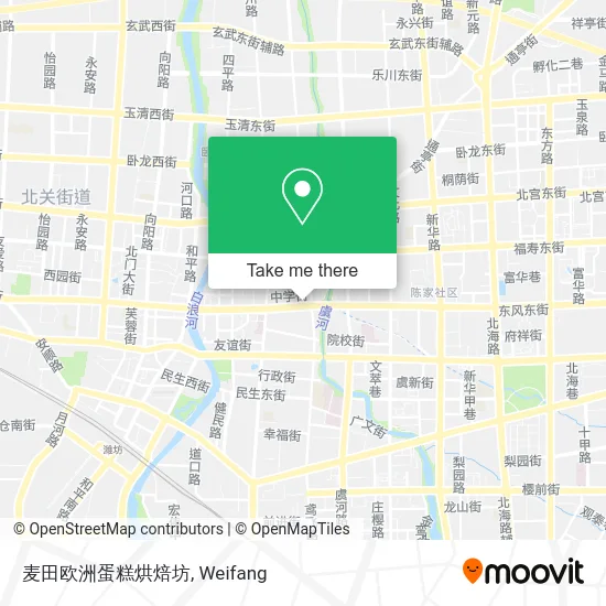 麦田欧洲蛋糕烘焙坊 map