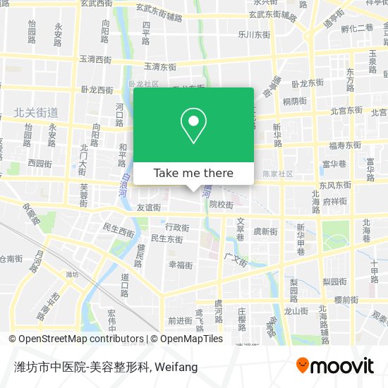 潍坊市中医院-美容整形科 map