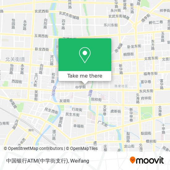 中国银行ATM(中学街支行) map