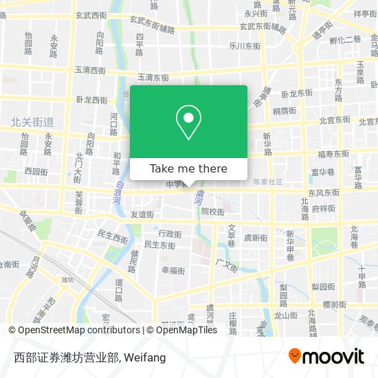 西部证券潍坊营业部 map