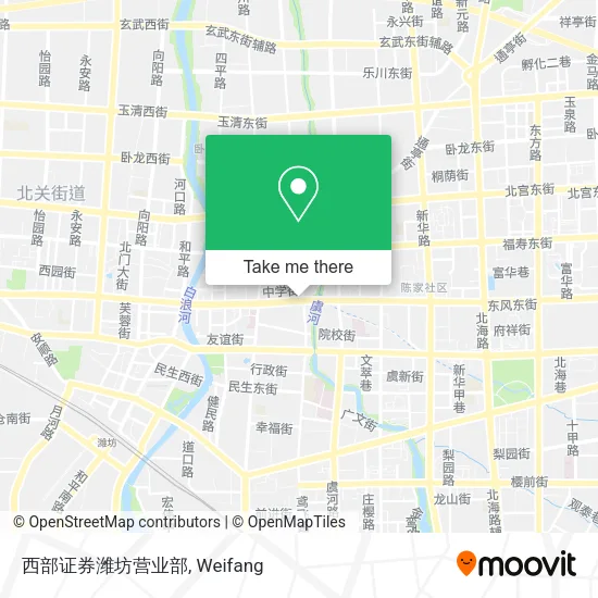 西部证券潍坊营业部 map